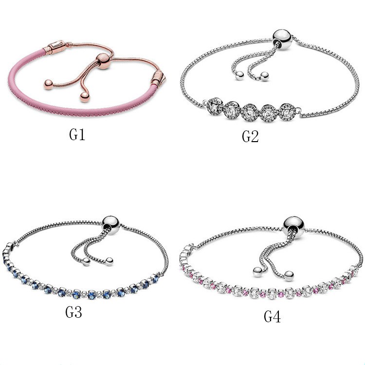 Shiny Slider Bracelet New Rose Gold Series