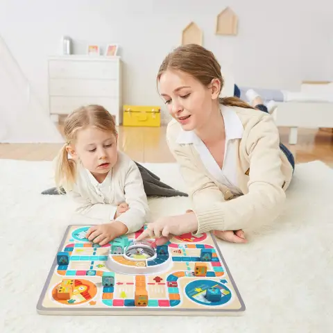 Kids Toys Flying Chess Parent-child Interactive Game Chessboard Children's