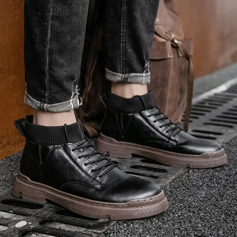 New Men's Low-cut Tooling British Sneakers