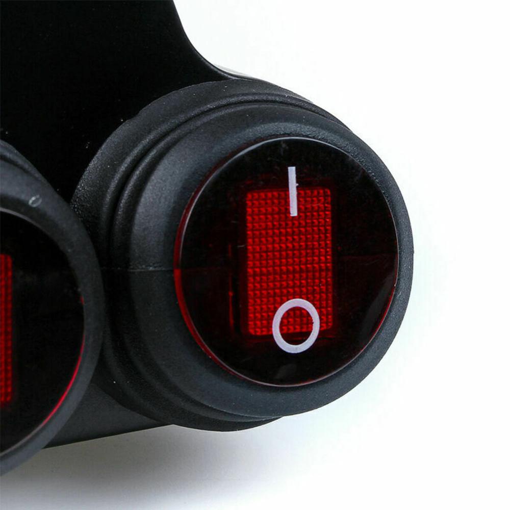 Three-Wire Steering Headlight Double Flasher Horn Switch Universal — view 3