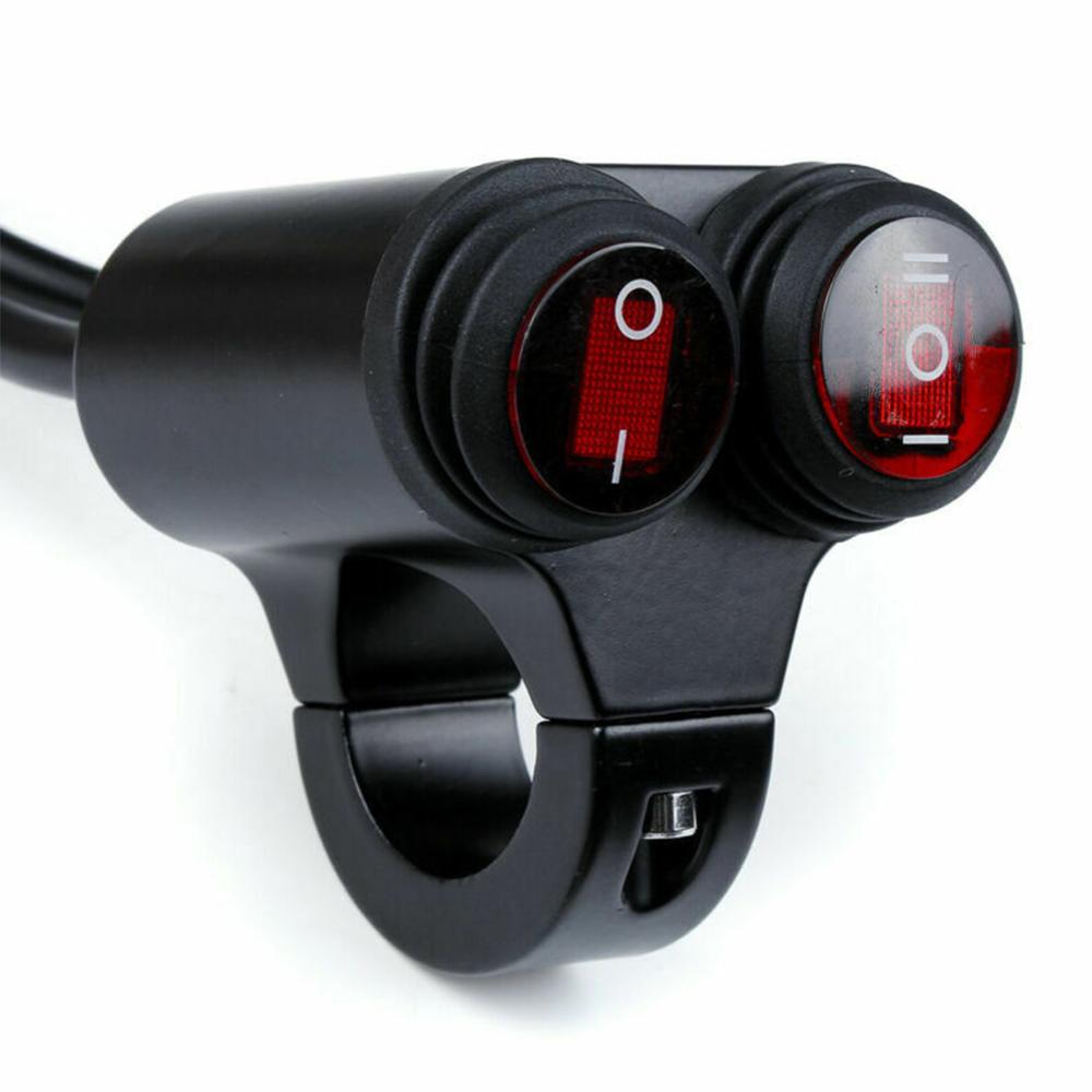 Three-Wire Steering Headlight Double Flasher Horn Switch Universal — view 2