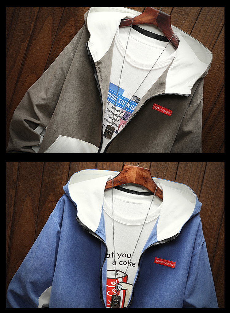 Casual Hooded Cardigan Jacket Long Sleeve Jacket