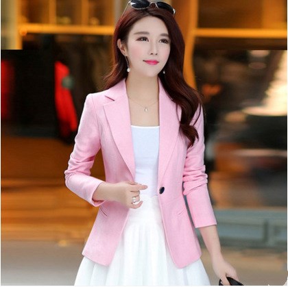 Thin Ladies Small Suit Long Sleeve Casual