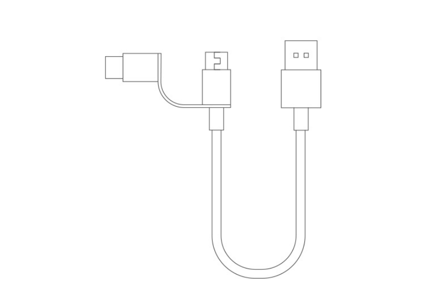 Two In One High-speed Charging Multi-head Fast