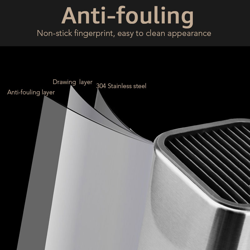 Stainless Steel Knife Holder 8 Inch Set Of Device Rack