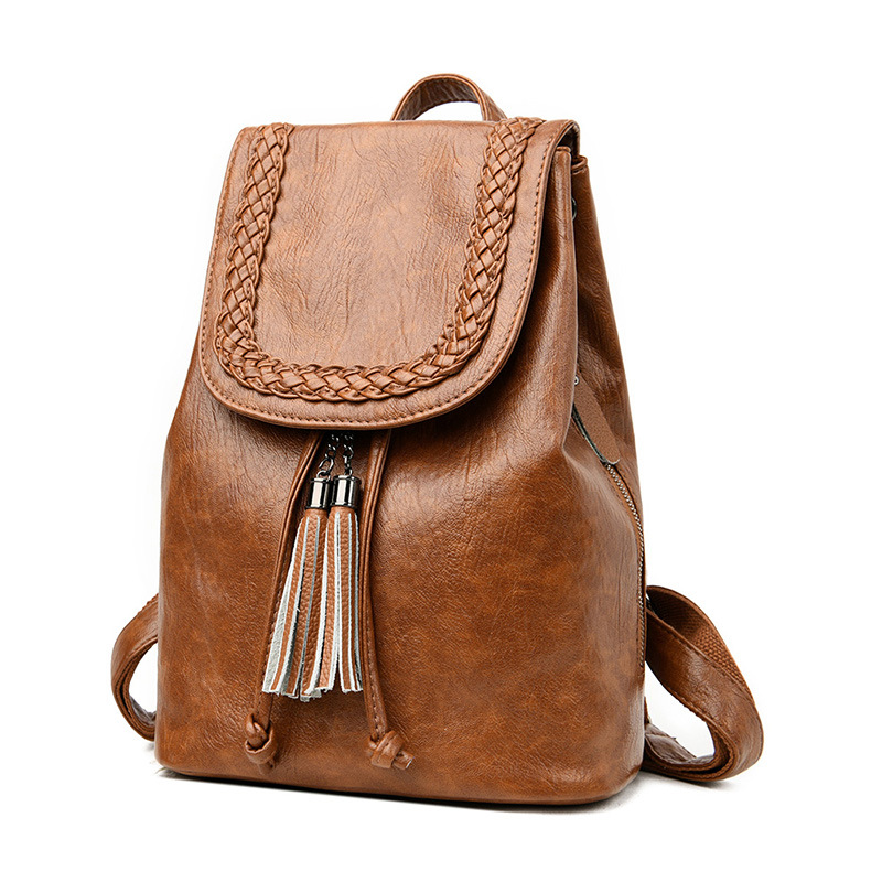 A Versatile Shoulder Bag With Stylish Cowhide Fringed Tote