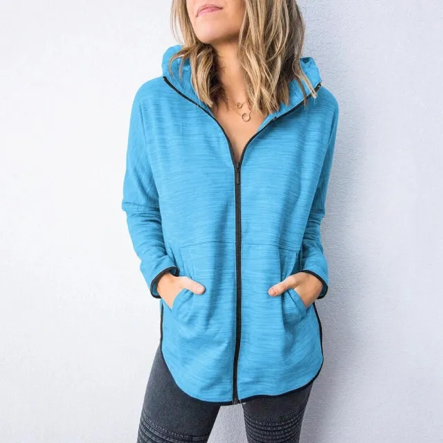 Women's Outerwear Sports Top Sweater Women Blue - Shop at LoveMi