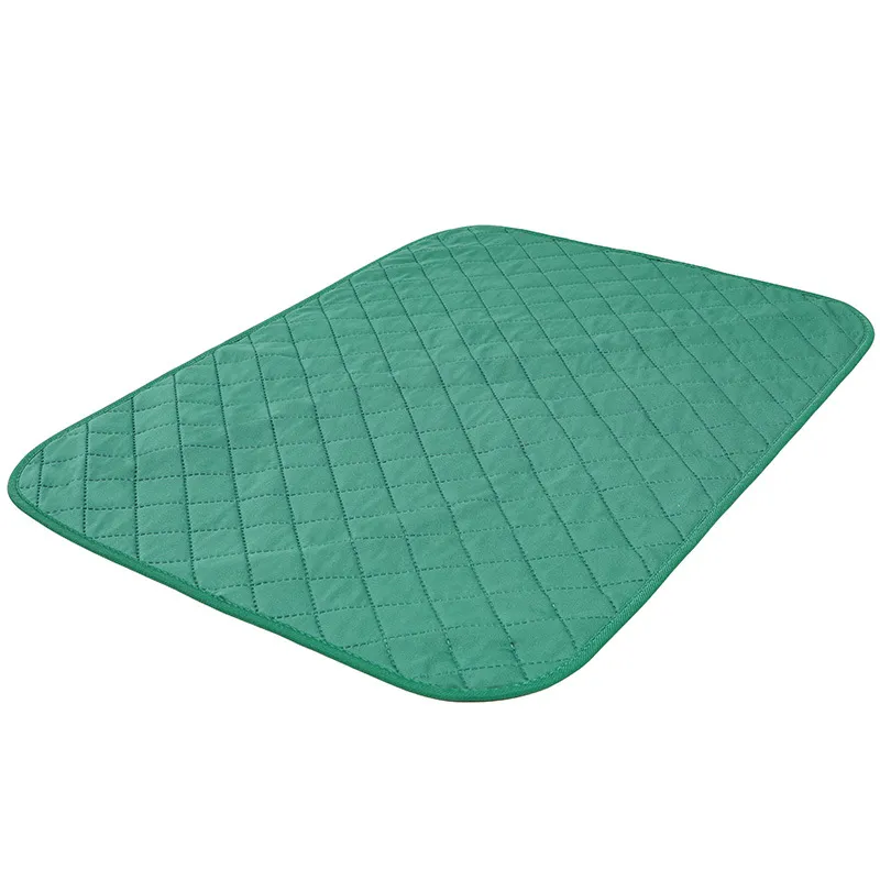 Natural Bamboo Fiber Pet Fixed-point Training Deodorant Moisture-proof Dog Pad - Green