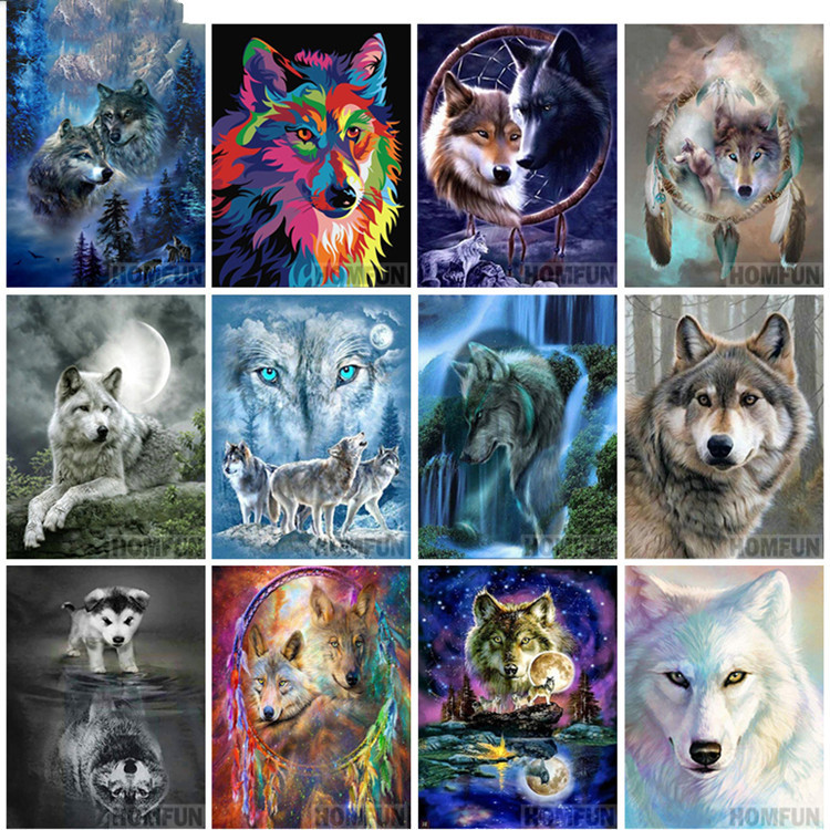 Full Square/Round 3D Embroidery Cross Stitch 5D Home Decoration Gift