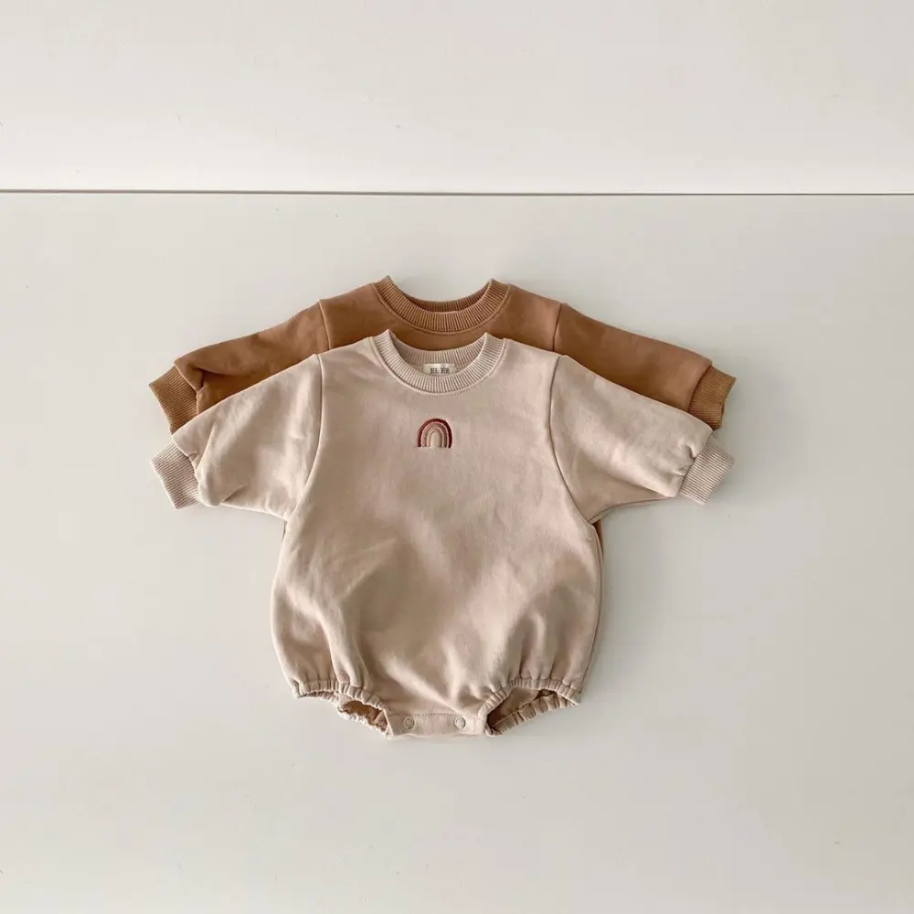 Baby Romper Net Red Crawler Embroidery Wrap