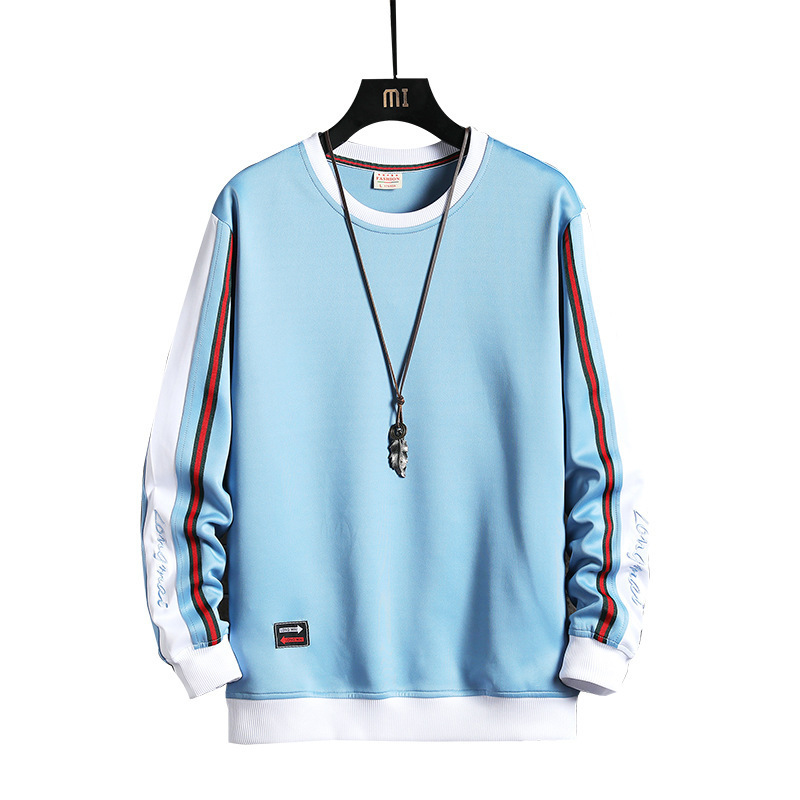 Fashion Loose All-match Sweater Round Neck Men's Clothing