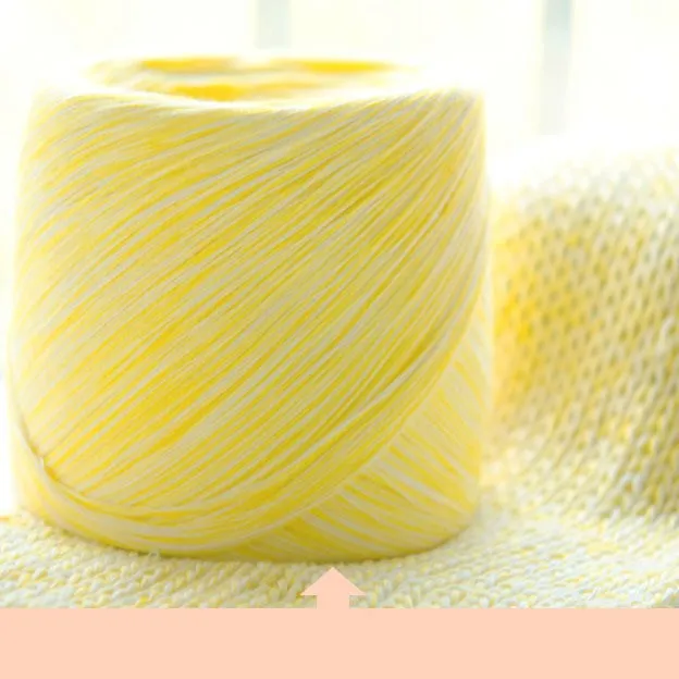 Hand Knitted Yarn DIY Knitting Handmade Yarn Ball Soft 2 Style - Shop at LoveMi