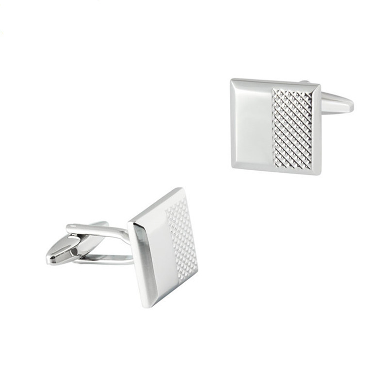 Electroplated Copper Crystal Cufflinks