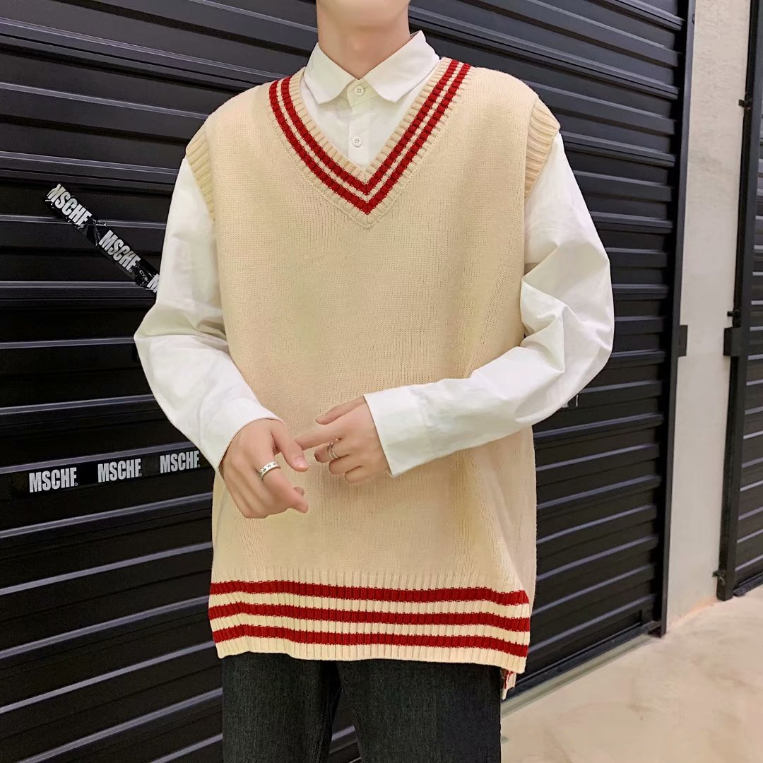 Autumn And Winter Korean Style Sleeveless Loose Waistcoat