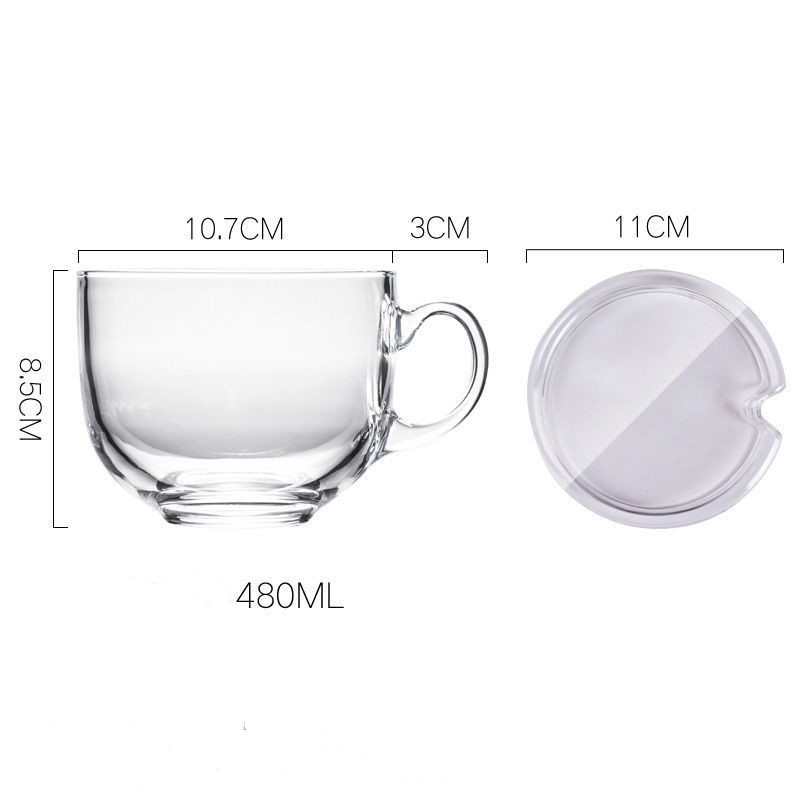 Large Capacity Oatmeal Breakfast Cup With Spoon