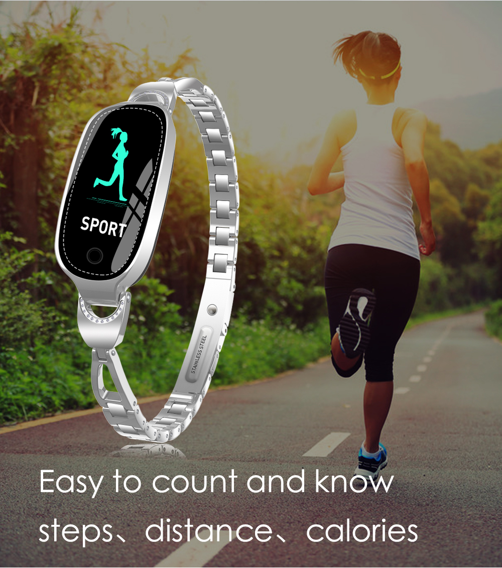 F18 Fashion Smart Women Metal Strap Bracelet - Image 3