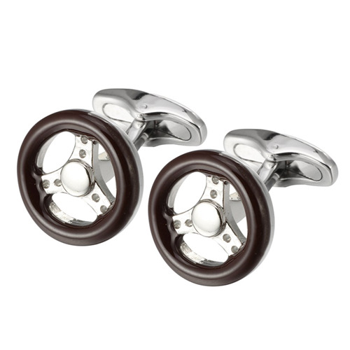 Painted Brass Cufflinks, picture 12 of 12