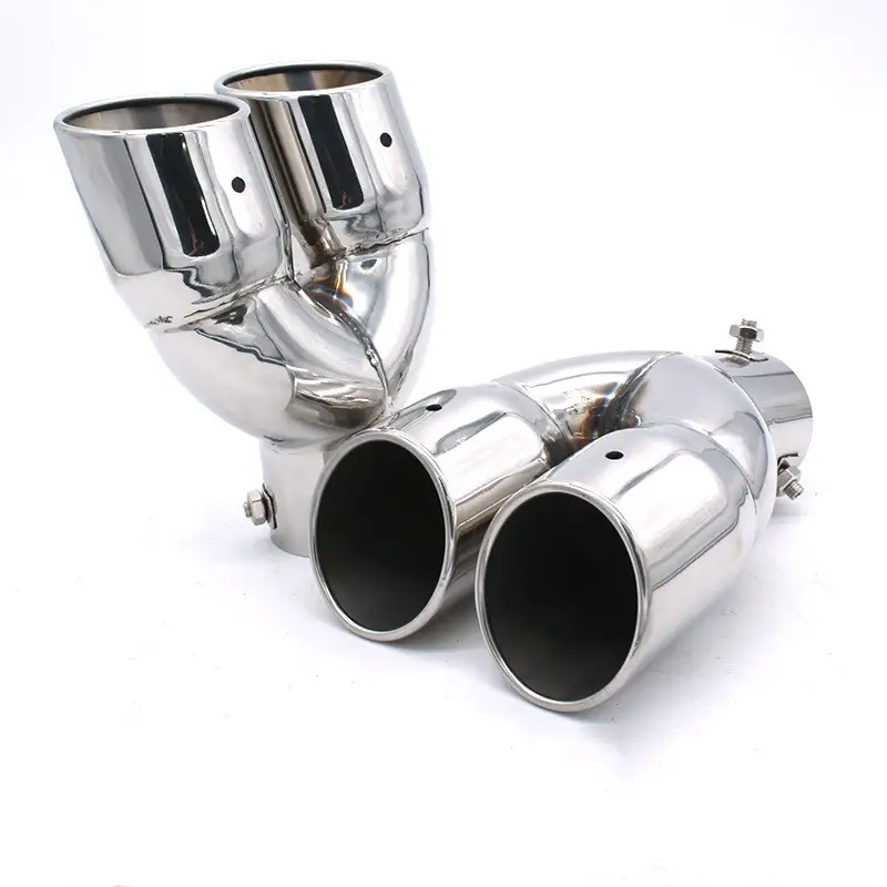 New Santana New Jetta One Out Two Out Of The Modified Exhaust Pipe