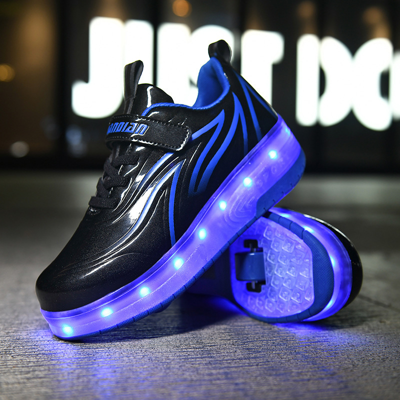 Light Charging Pulley Shoes Single And Double Wheels — foto 2