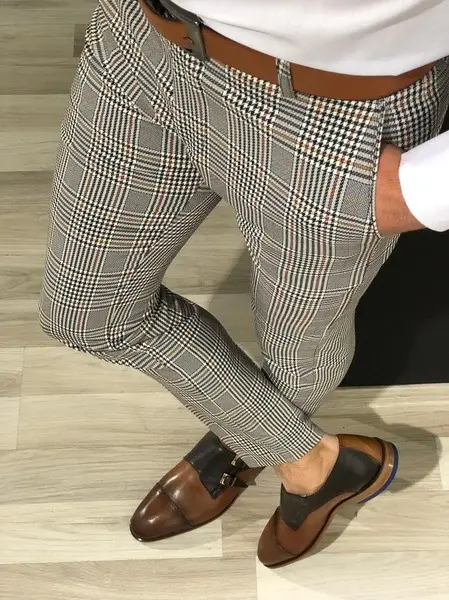 Large Size Business Casual Versatile Small Leg Trousers