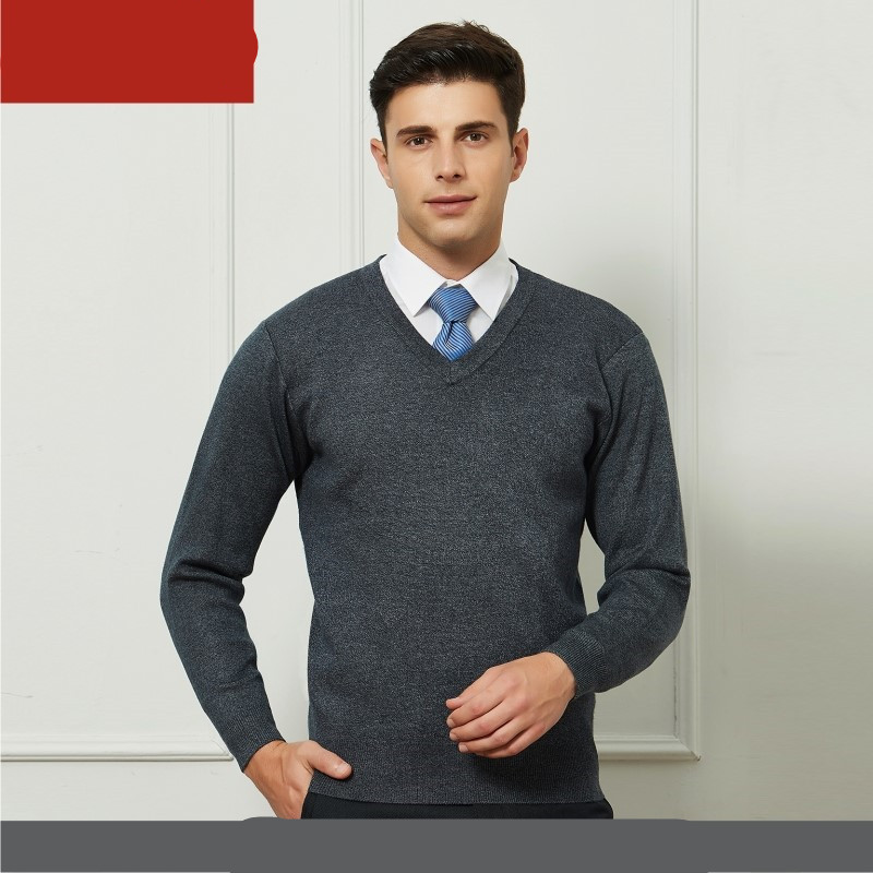 Sweater Work Chicken Heart Neck Knitted Warm