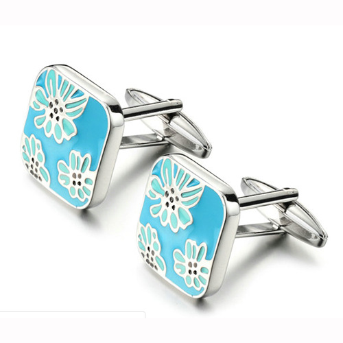 Painted Brass Cufflinks, picture 5 of 12