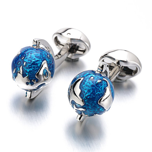 Painted Brass Cufflinks, picture 3 of 12
