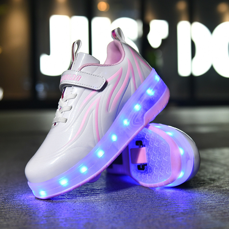 Light Charging Pulley Shoes Single And Double Wheels — foto 4