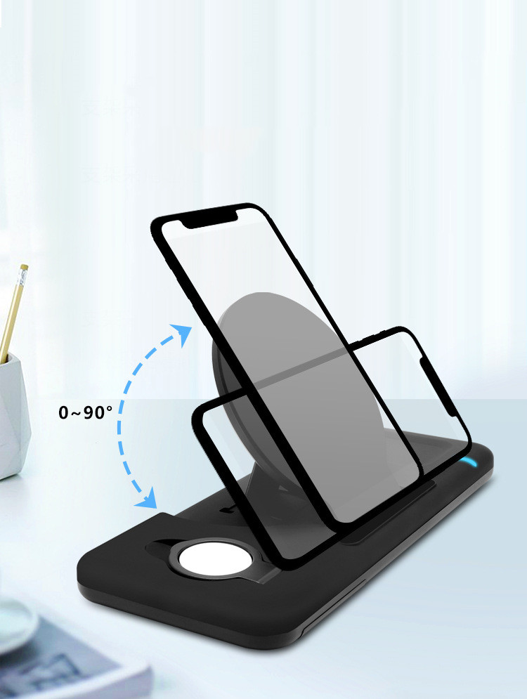 Watch Holder Magnetic Qi Three-in-one Wireless Charger - Image 6