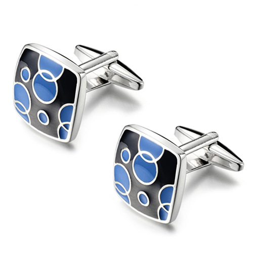 Painted Brass Cufflinks, picture 6 of 12