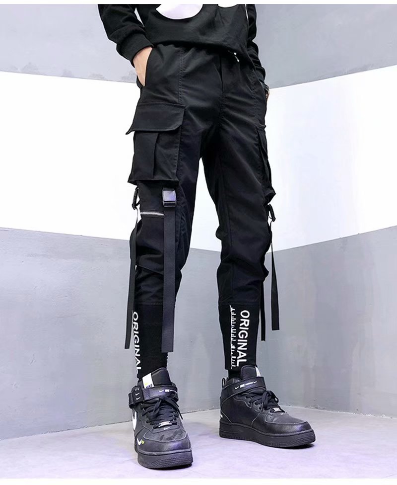 Men's Loose-Fitting Casual Overalls Harem Pants