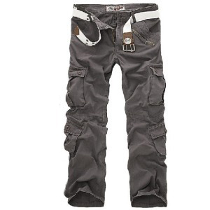 Outdoor Cotton Overalls Men's Sports Casual Pants