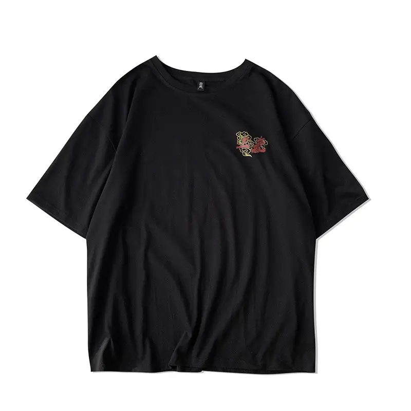 Summer T-shirt Men's Short Sleeve Super Fire Five-Point Sleeve Top For Boys