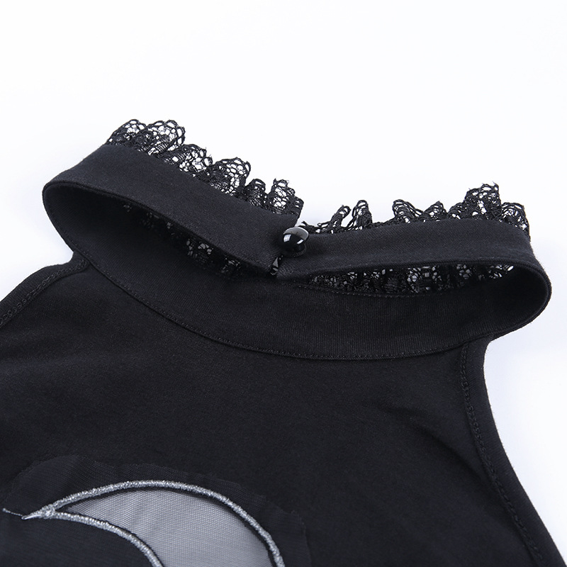 Sexy Shoulder Girl Wild Funeral Short Sleeve Spring