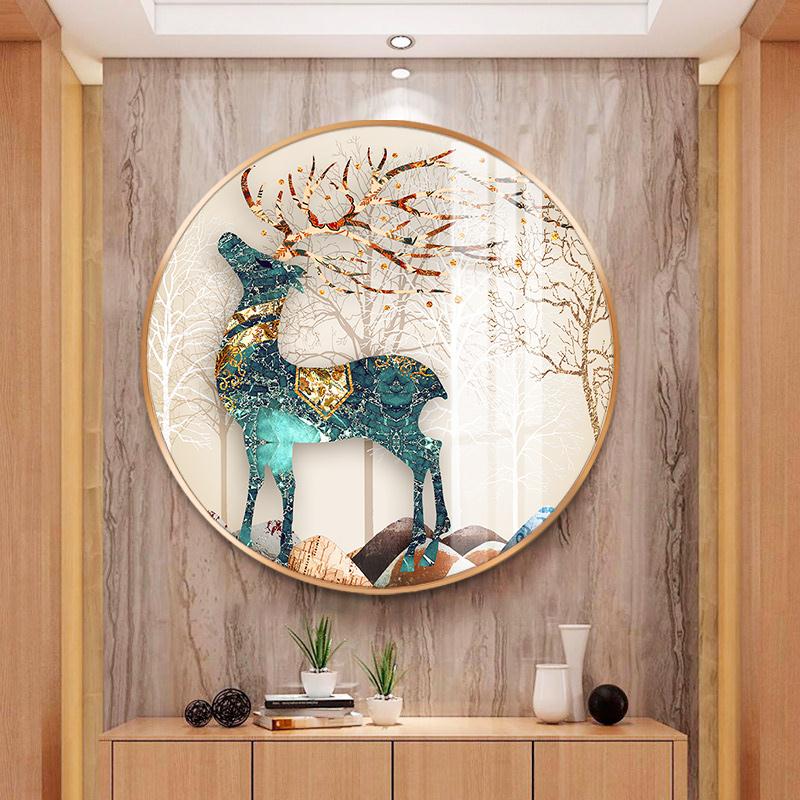 Handmade Diamond Painting Of Full Diamond Deer