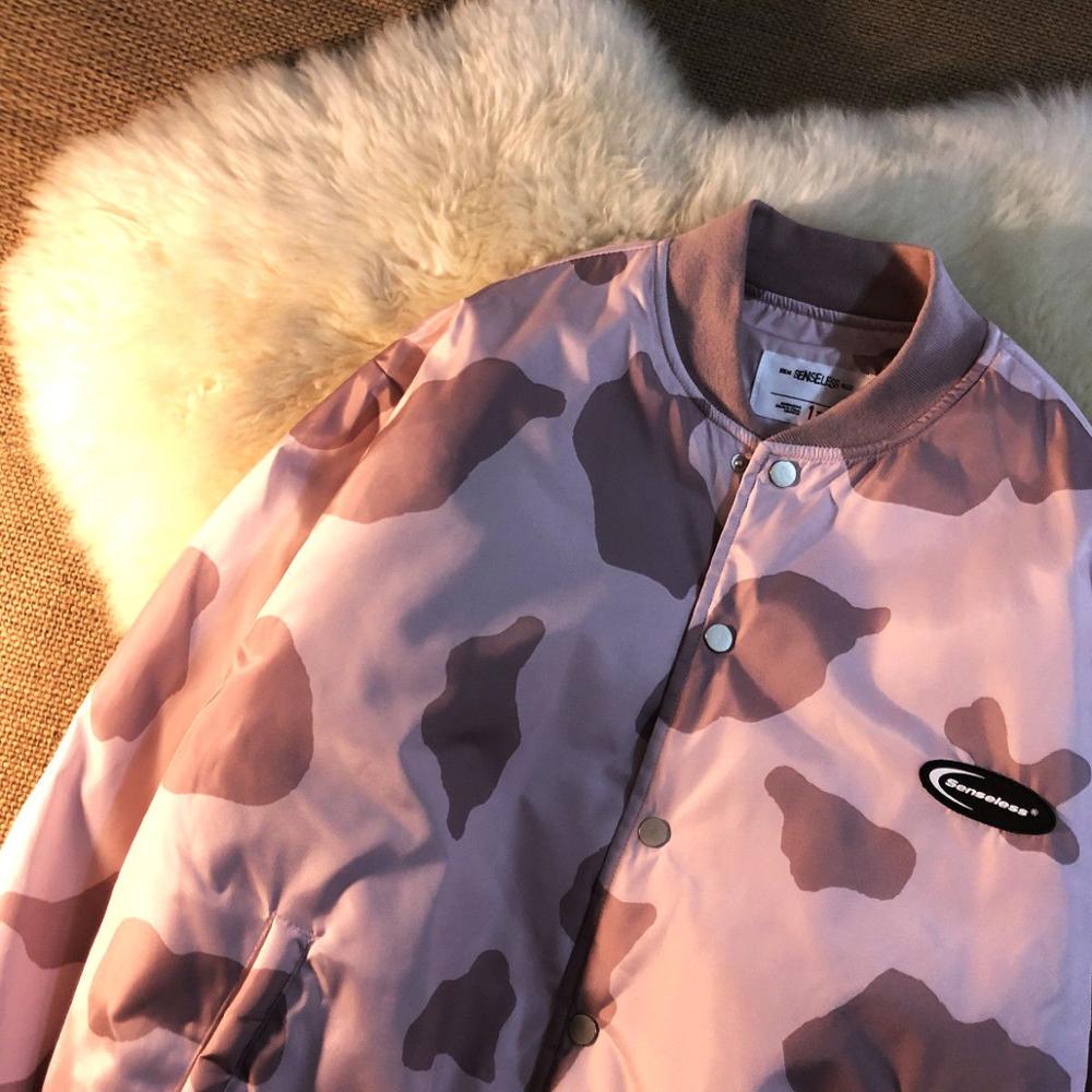 Jacket Korean Baseball Uniform Harajuku Style