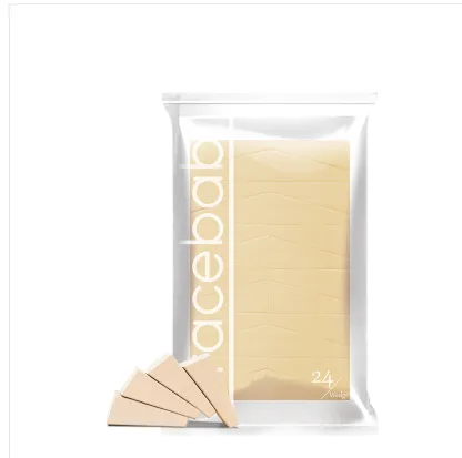 Matcha Triangle Makeup Powder Puff Sponge - Nude 24 Slices