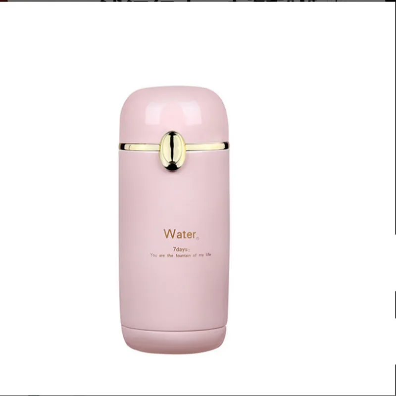Big Belly Cup 304 Vacuum Cup Female Stainless Steel Water Cup - Pink