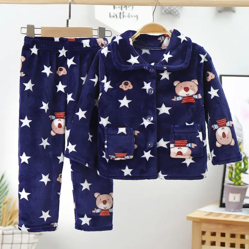 Children's Thickened Middle-aged Home Service Suit