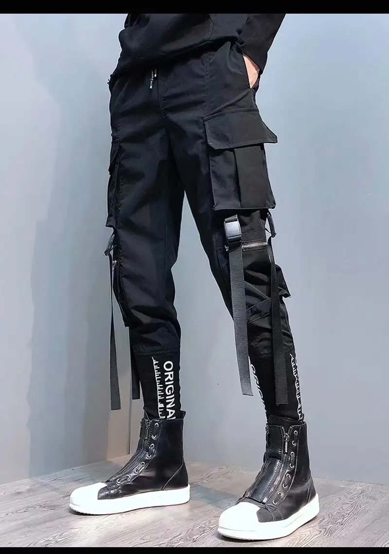Men's Loose-Fitting Casual Overalls Harem Pants