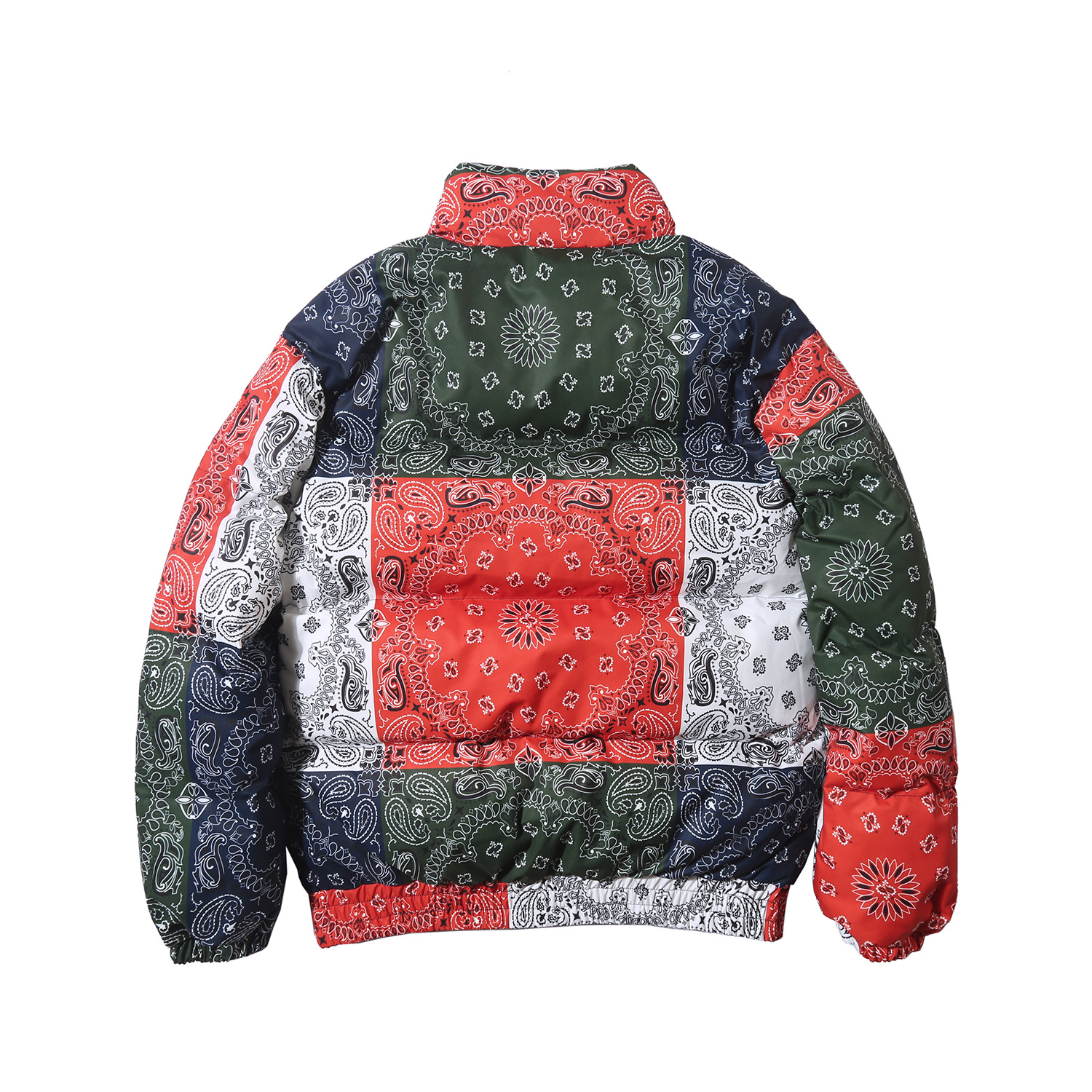 Cashew Pattern Coat Fashion Retro Men's Cotton Padded Clothes