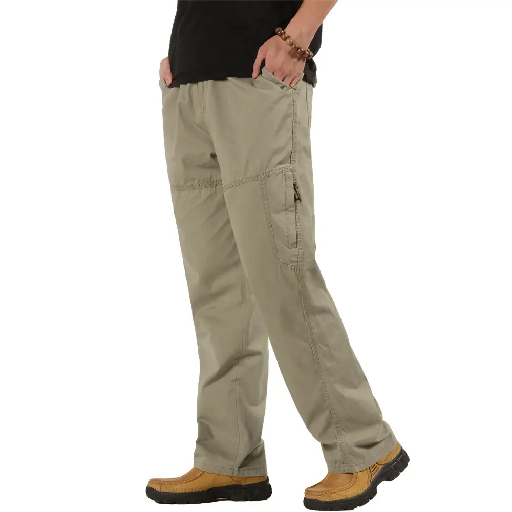 Casual Pants Loose Middle Aged And Elderly Trousers Men's Plus Fat Men's Pants