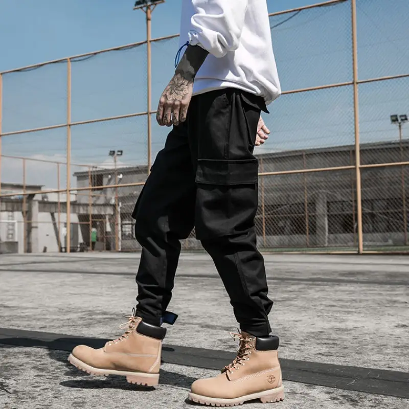 All-match Men's Sports Casual Loose Overalls