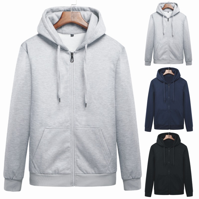 Large - Size Loose Casual Hoodie Men's Jacket Trend