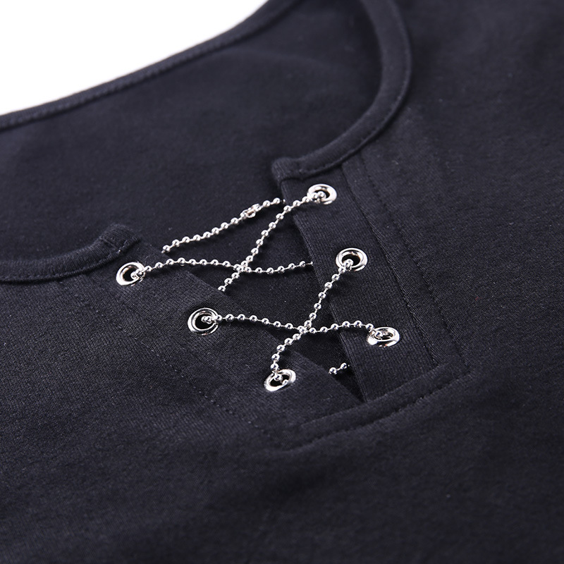 Printed Sexy Navel Tide T-Shirt Women's Short Sleeve Top