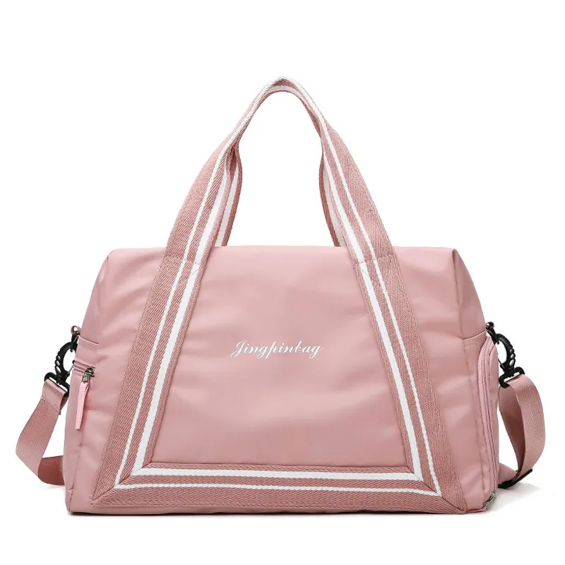 Female Large-capacity Portable Travel Bag - Pink