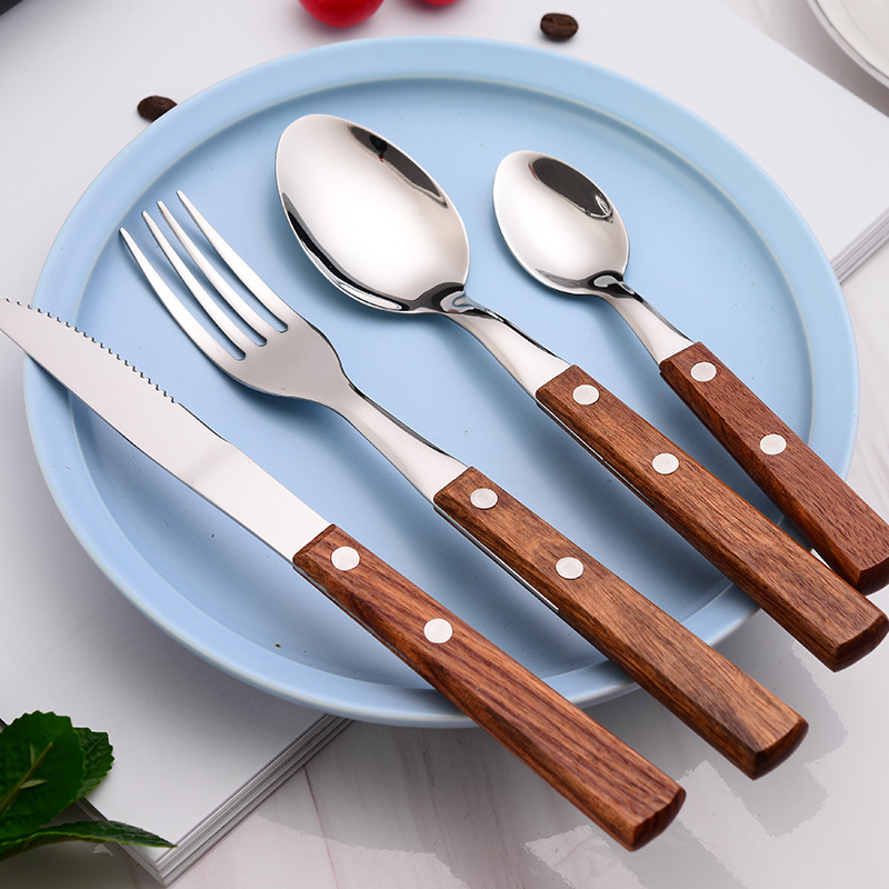 European-Style Stainless Steel Western Tableware