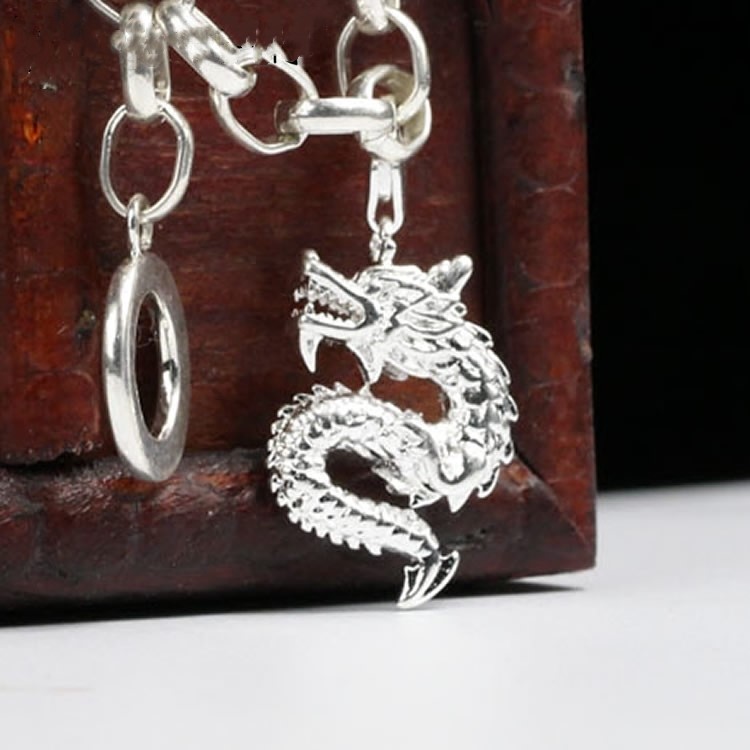 Three-dimensional Small Chinese Dragon Pendant