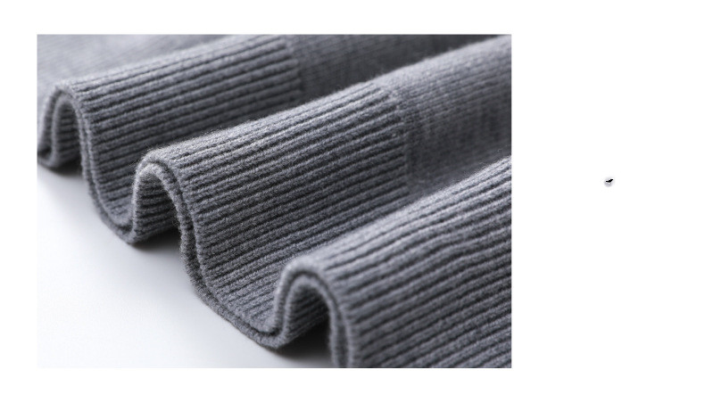 Fashion Trend Solid Color Round Neck Bottomed Sweater T-shirt