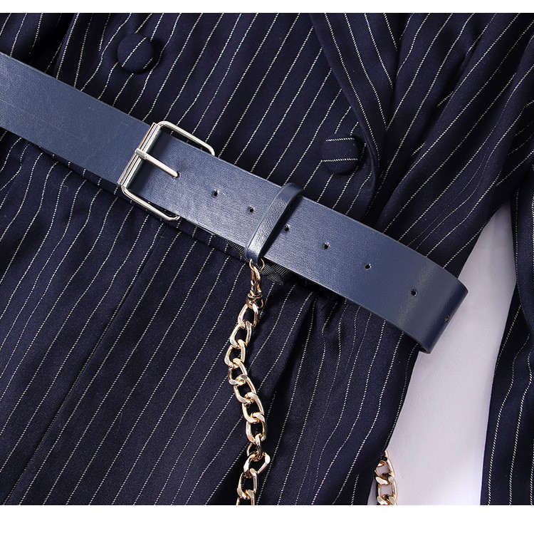 Fashion Korean Style Slim Wide Leg Slim Striped Jumpsuit Shorts Women